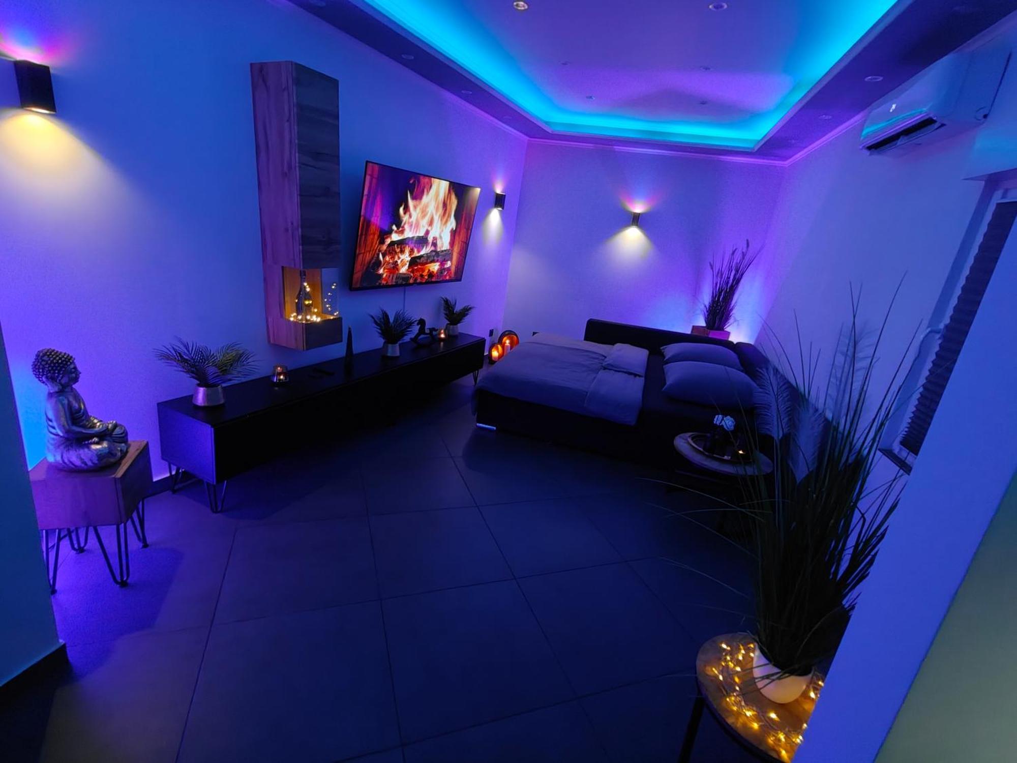 Luxus Loft Whirlpool Designer Kueche Bad Appartement Herdecke Buitenkant foto